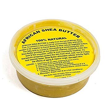 African Secret 100% Organic Shea Butter Yellow 8 Oz