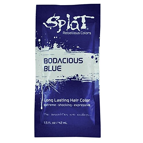 Splat Hair Color Individual Packs Bodacious Blue (12 Pack)
