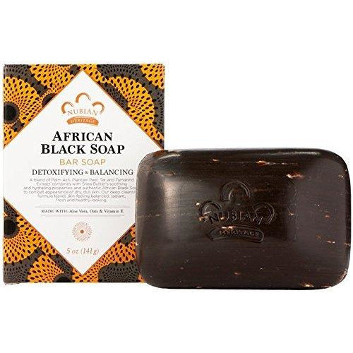 Nubian Heritage African Black Soap, 5 Oz