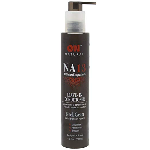 On Natural Na13 Leave-In Conditioner [Black Castor] 8 Ounce