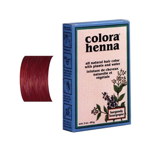 Colora Henna Powder, Burgundy - 2 Oz