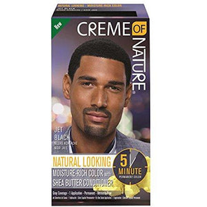 Cream Of Nature Men Haircolor Jet Black