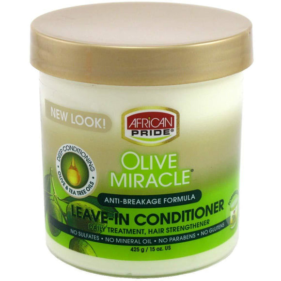 African Pride Olive Leave-In Conditioner 15Oz