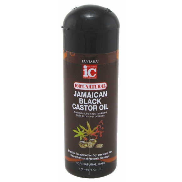 Fantasia Jamaican Black Castor Oil (100% Natural) - 6 Oz