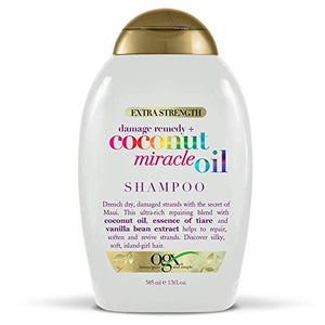 Organix Coconut Miracle Shampoo 13 Oz