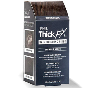 Ardell Thick Fx Medium Brown Hair Building Fiber 0.42 Oz