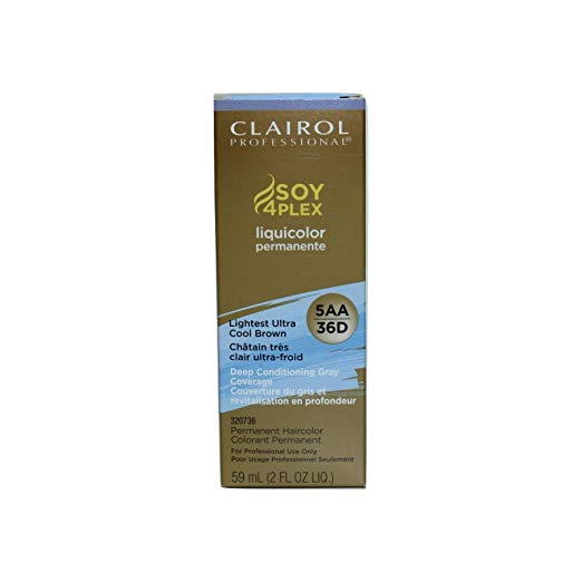 Clairol Professional Liquicolor 5Aa/36D Lightest Ultra Cool Brown, 2 Oz
