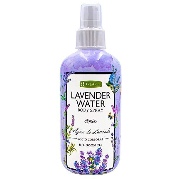 De La Cruz Lavender Water Spray 8 FL. OZ