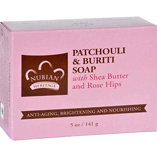 Nubian Soap Patchouli&Buriti 5Oz