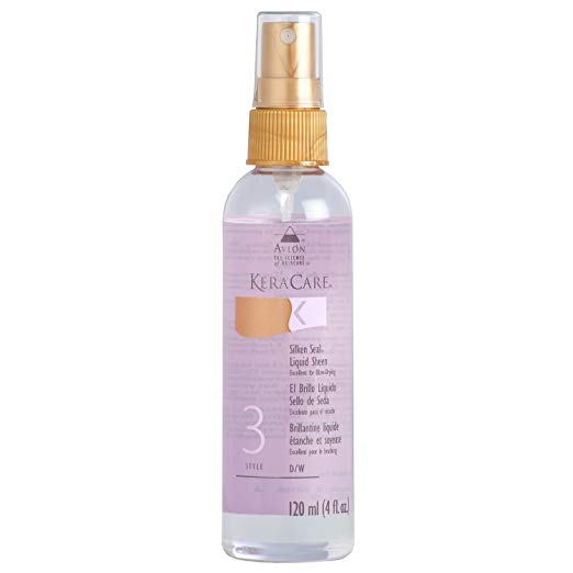 Keracare Silken Seal Liquid Sheen Avlon Spray 4 Oz