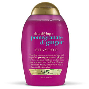 Organix Detoxifying + Pomegranate & Ginger Shampoo, 13 Ounce