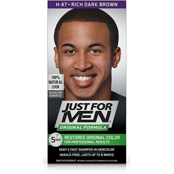 Just For Men Original Formula Men's Hair Color Rich Dark Brown