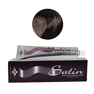 Satin Hair Color - Ultra Vivid Fashion Colors - 6 Mocha, 3 Oz