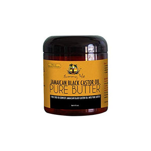 Sunny Isle Jamaican Black Castor Oil Pure Butter, 4 Fluid Ounce