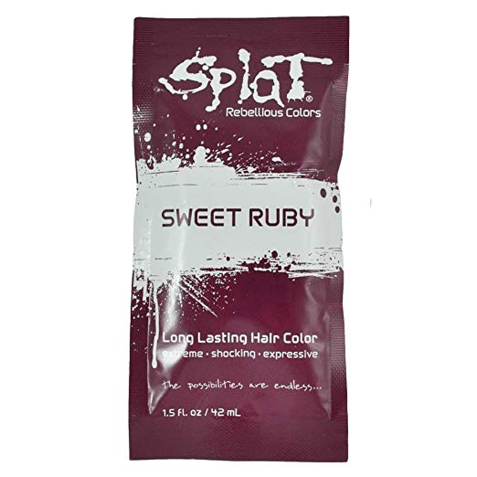 Splat Hair Color Singles Sweet Ruby (12 Pack)