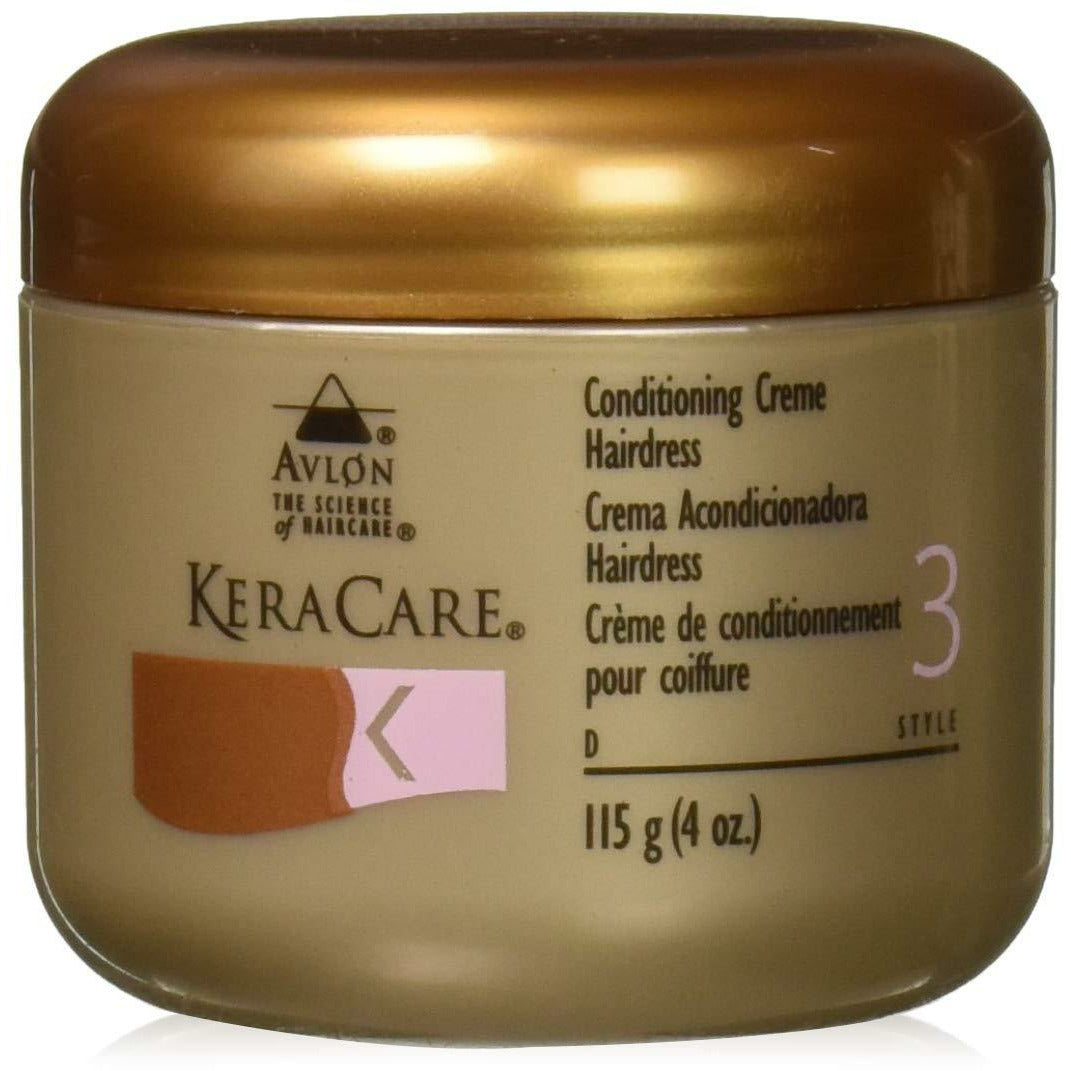 Keracare Conditioning Creme Hairdress 4 Oz