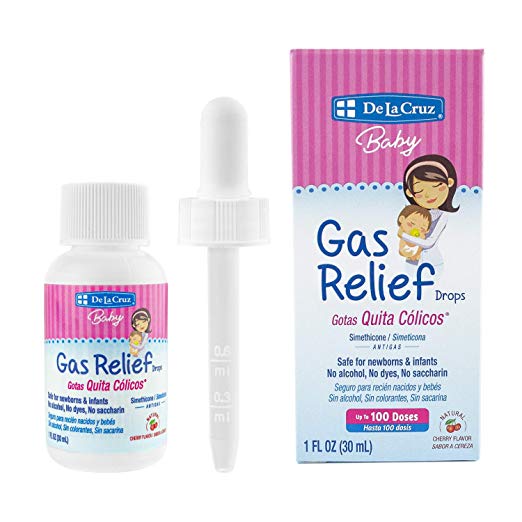 De La Cruz Gas Relief Drops for Infants (Quita Colicos) 1 FL. OZ