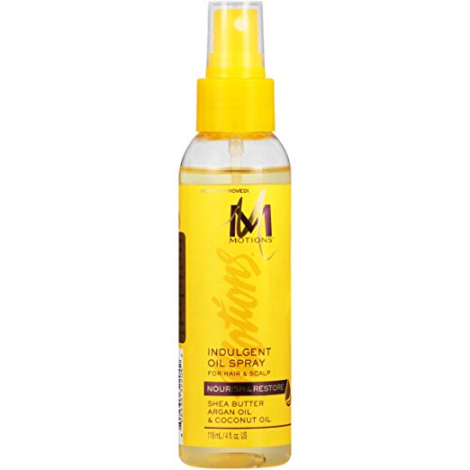 Motions Indulgent Oil Spray For Hair & Scalp, 4 Fluid Ounce