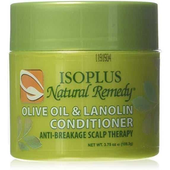 Isoplus Natural Remedy Olive Oil & Lanolin Contitioner, 4 oz