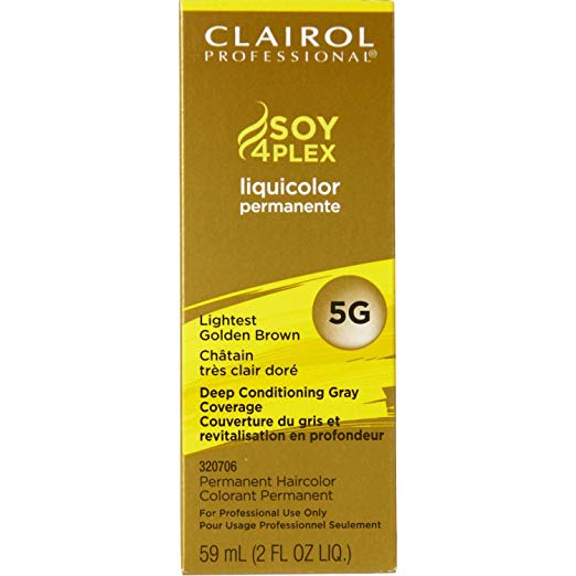 Clairol Professional Liquicolor, Lightest Golden Brown [5G] 2 Oz