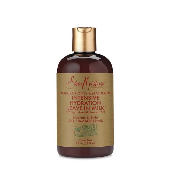 Sheamoisture Manuka Honey & Mafura Oil Intensive Hydration Leave In Milk 8Oz