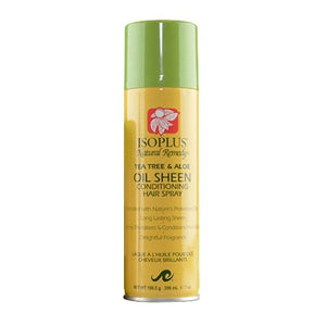 Isoplus Natural Remedy Tea Tree Sheen Conditioning Hair Spray 7 Oz