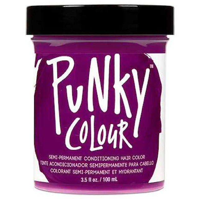 Jerome Russell Punky Color Semi-Permanent Conditioning Hair Color Purple 3.5 Ounce Jar