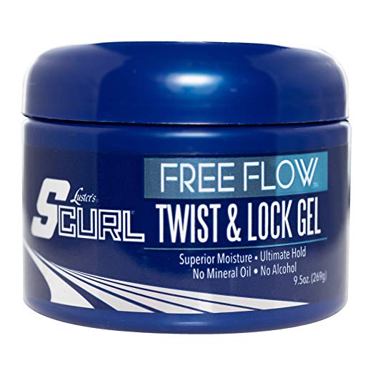 Luster's S Curl Free Flow Twist & Lock Gel 10.5 Oz