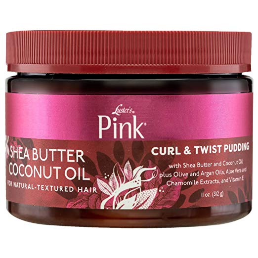 Luster's Pink Shea Butter & Coconut Oil Curl & Twist Pudding 11 Ounce
