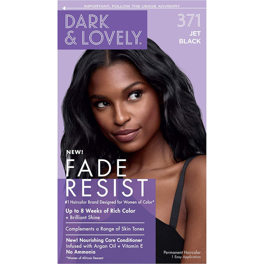 Dark And Lovely Color New #371 Jet Black
