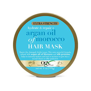 Organix Extra Strength Hydrate & Repair + Argan Oil Of Morocco Hair Mask, 6 Ounce