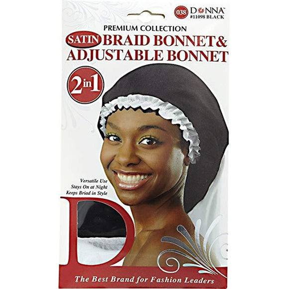 Donna Collection Adjustable Braid Bonnet