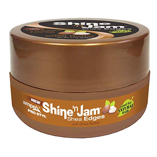 Ampro Pro Style Shine N Jam Shea Edges, 2 Oz