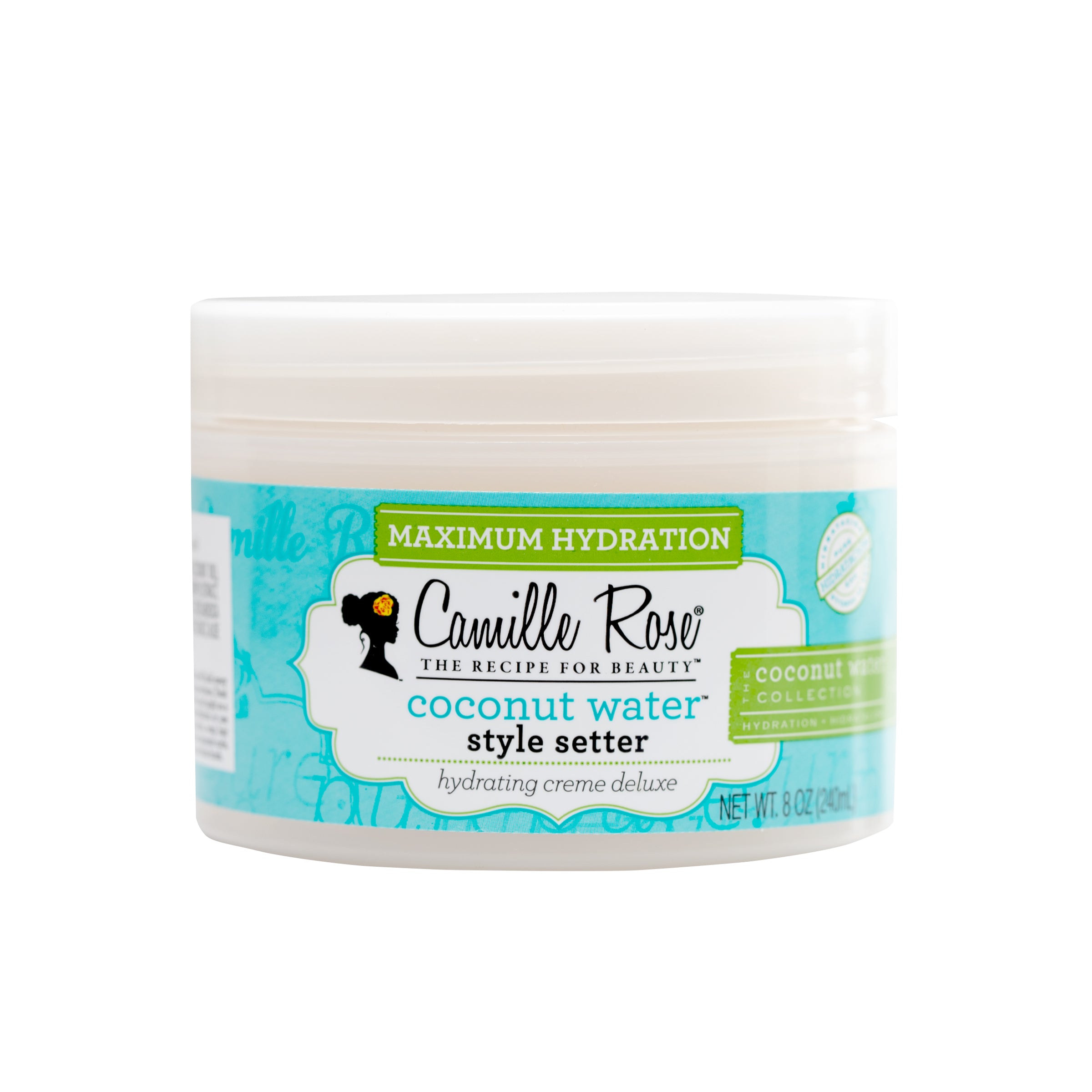 Camille Rose Coconut Water Style Setter Hydrating Creme Deluxe