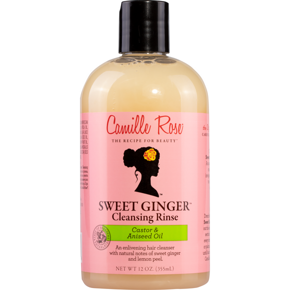 Camille Rose Sweet Ginger Cleansing Rinse Castor & Avocado Oil Shampoo