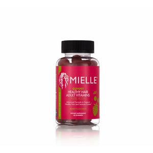 Mielle Gummy Healthy Hair Adult Vitamins with Biotin - 60 Ct