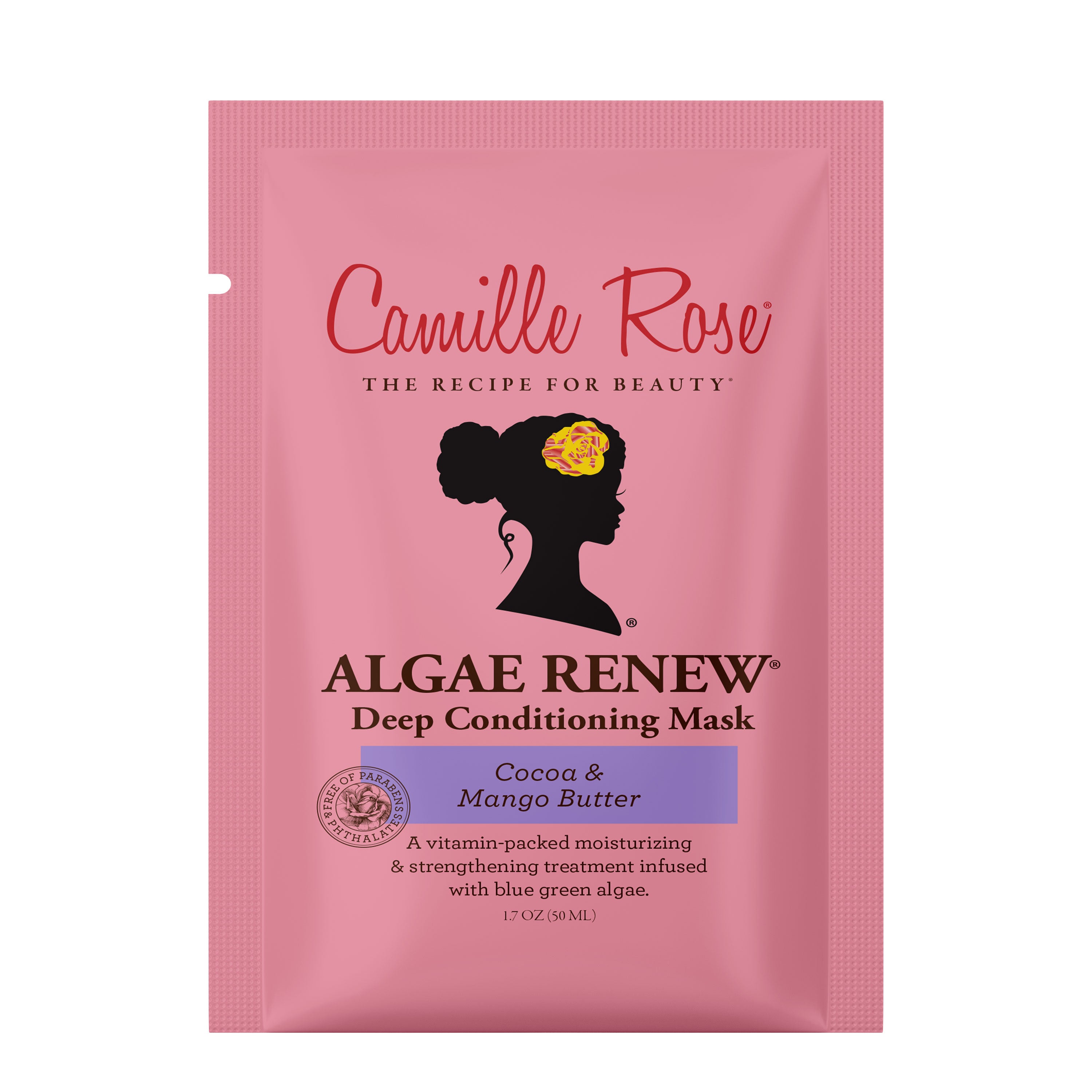 Camille Rose Algae Renew Deep Conditioner | 12-Pack of Hydrating Hair Treatments