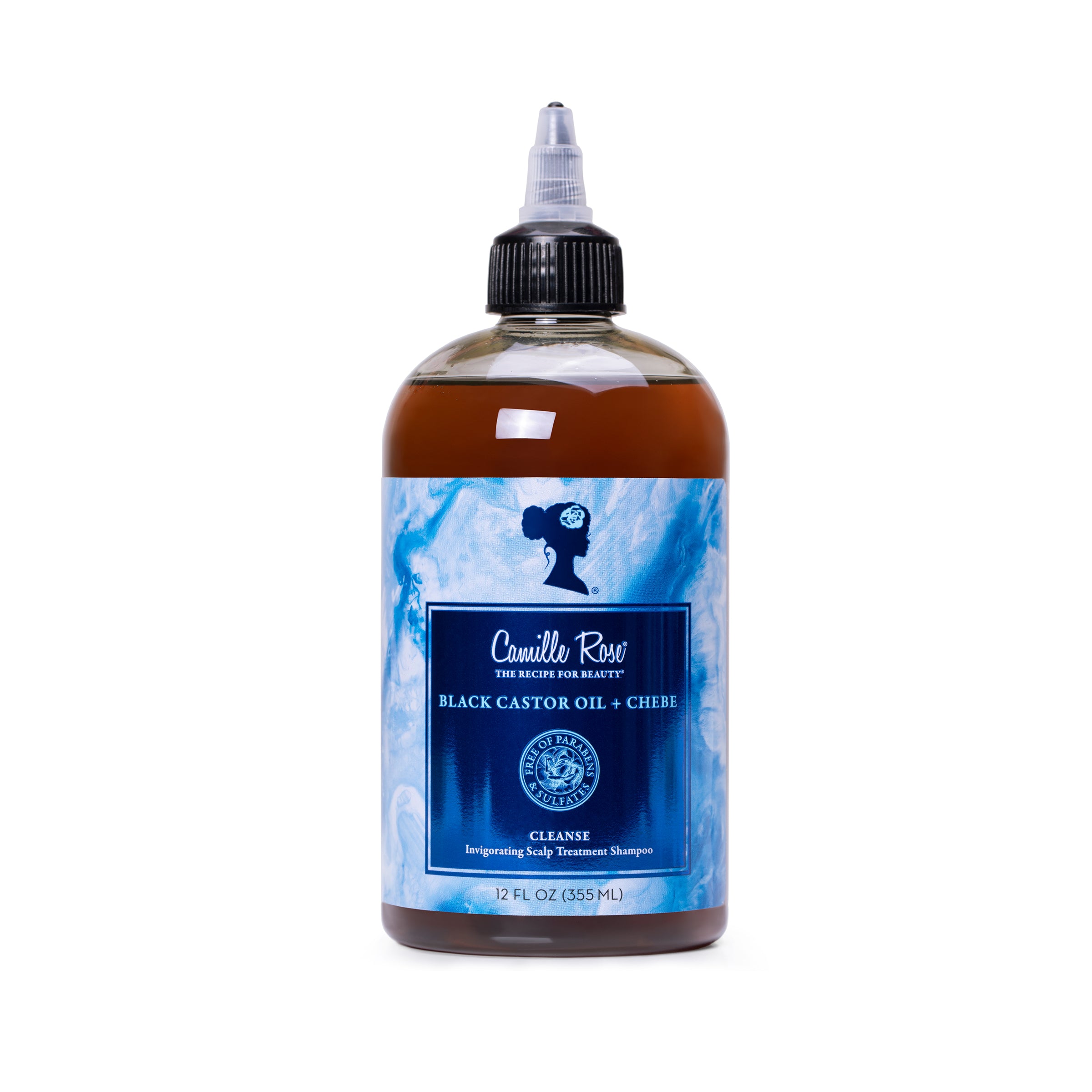 CAMILLE ROSE BLACK CASTOR OIL + CHEBE CLEANSE SHAMPOO