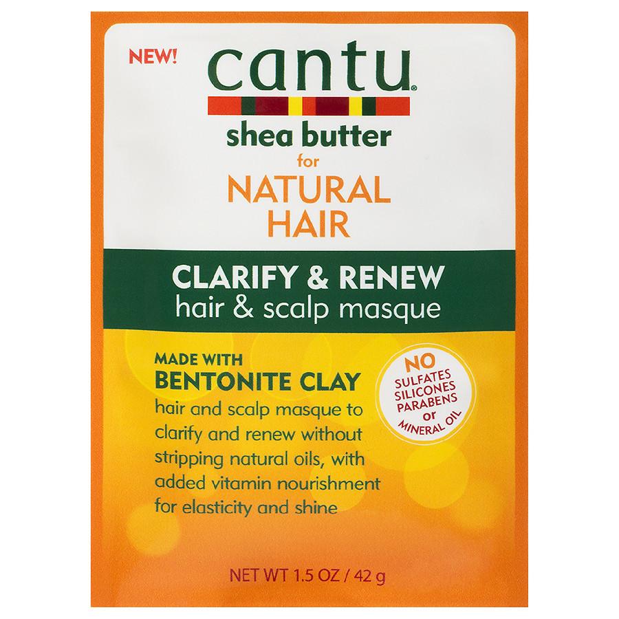Cantu Shea Butter Natural Hair Clarify & Renew Hair & Scalp Masque (6 Pack)