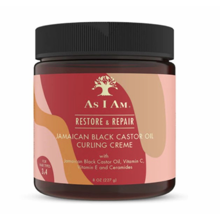 As I Am Jamaican Black Castor Oil Restore & Repair Curling Crème 8OZ