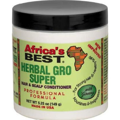 Africa'S Best Herbal Gro Super Hair & Scalp Conditioner 5.25 Oz