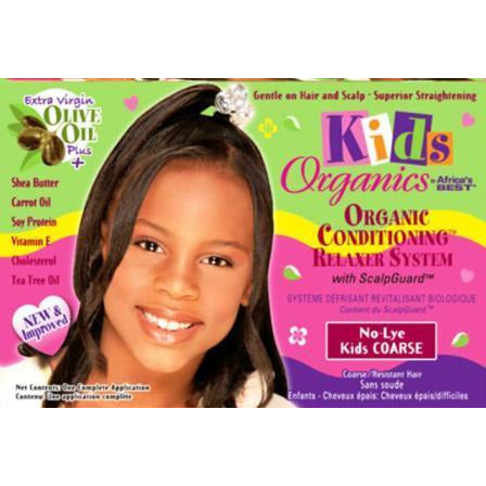 Africa's Best Kids Organics No-Lye Conditioning Relaxer System With Scalpguard