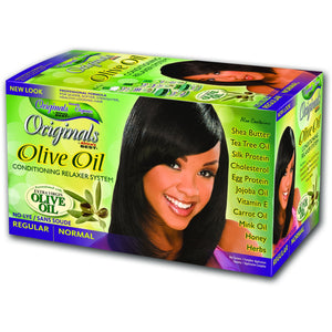 Africa's Best Organics Olive Oil Conditioning Regular/Normal Relaxer System