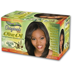 Africa's Best Originals Olive Oil Conditioning Relaxer System, Super/Coarse