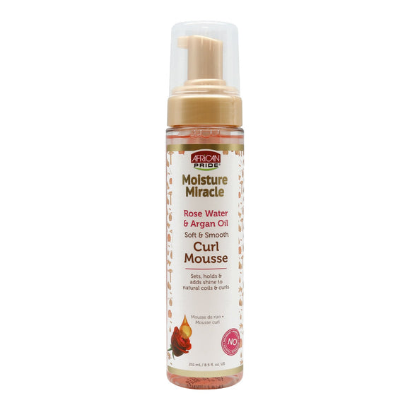 African Pride Moisture Miracle Curl Mousse 8.5Oz