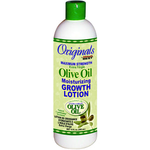 Africas Best Org Olive Oil Max Strength Growth Lotion - 12 Oz