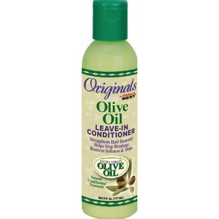 Africas Best Organics Extra Virgin Olive Oil Leave-In Conditioner - 6 Oz