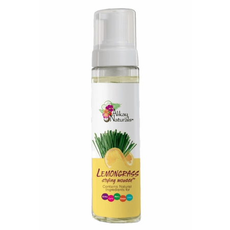 Alikay Naturals Lemongrass Styling Mousse - 8 Oz