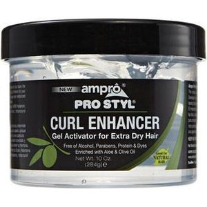 Ampro Curl Enhancer Gel Activator For Extra Dry Hair 10 Oz