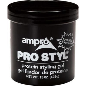 Ampro Pro Styl Super Hold Protein Styling Gel 15 Oz